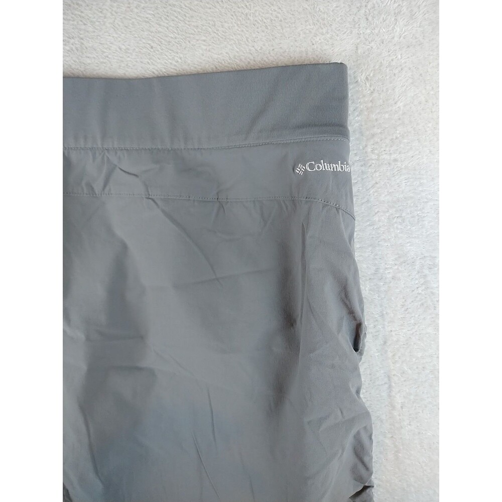 Columbia Anytime Skort Women's XXL 2XL Gray Casual Nylon Side Cinch Active - Picture 14 of 14